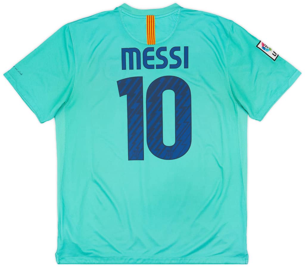 2010-11 Barcelona Away Shirt Messi #10 - 6/10 - (XL)