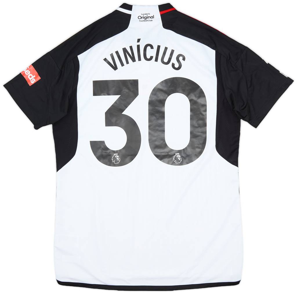 2023-24 Fulham Match Issue Home Shirt Vinicius #30