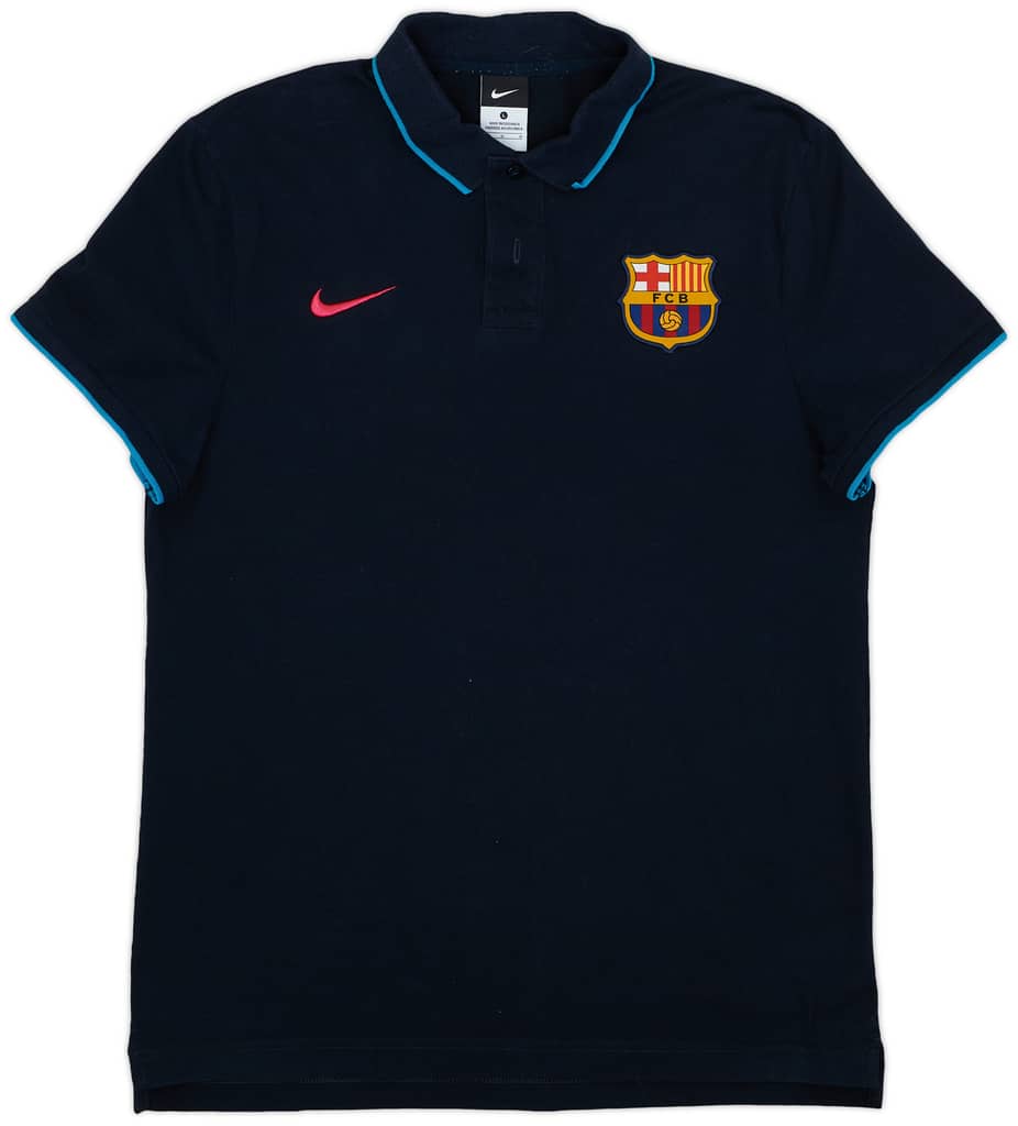 2017-18 Barcelona Nike Polo Shirt - 8/10 - (Women's L)
