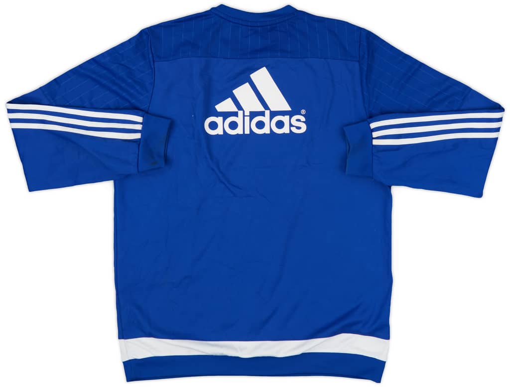 2015-16 Chelsea adidas Sweat Top - 6/10 - (M)