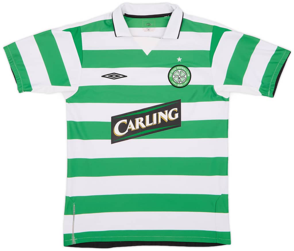 2004-05 Celtic Home Shirt Petrov #19 - 9/10 - (S)