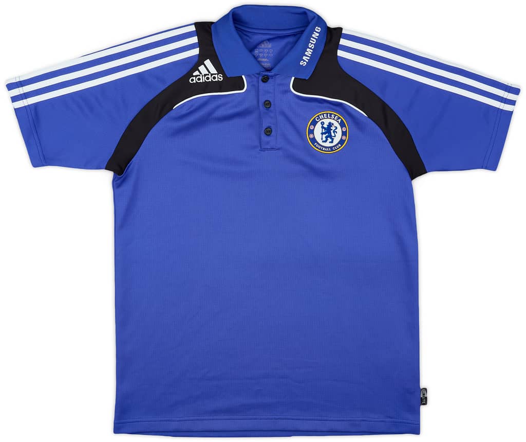 2008-09 Chelsea adidas Polo Shirt - 8/10 - (M)