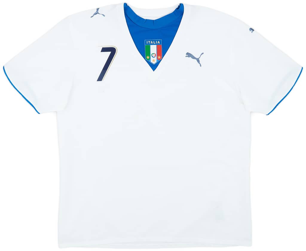 2006 Italy Away Shirt Del Piero #7 - 5/10 - (XL)