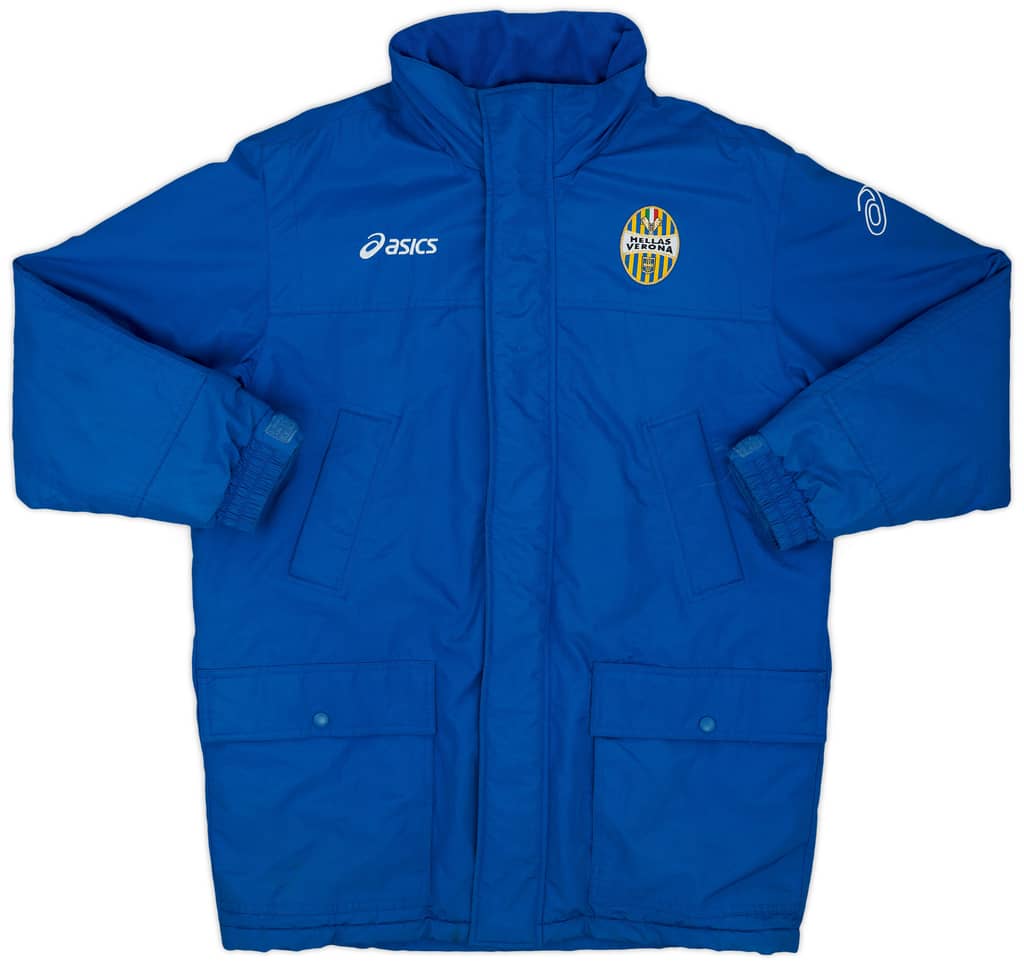 2006-07 Hellas Verona Asics Padded Bench Coat - 4/10 - (M)