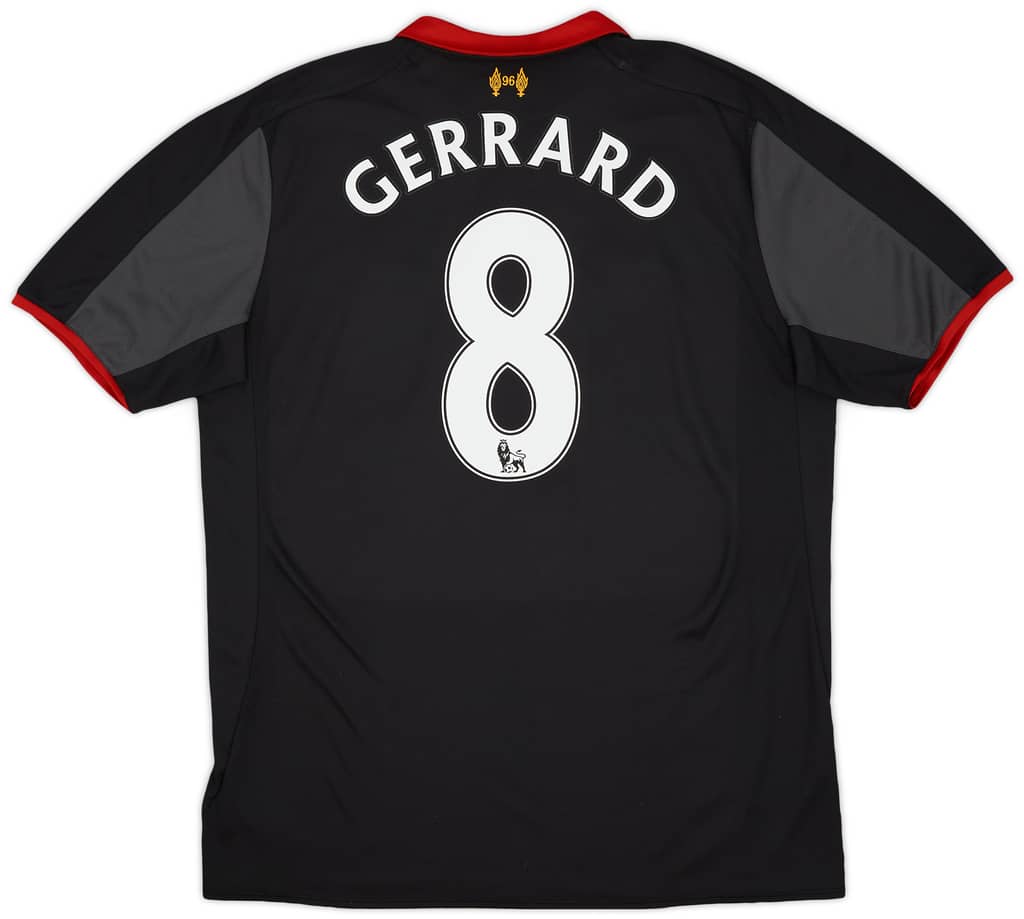 2014-15 Liverpool Third Shirt Gerrard #8 - 5/10 - (L)