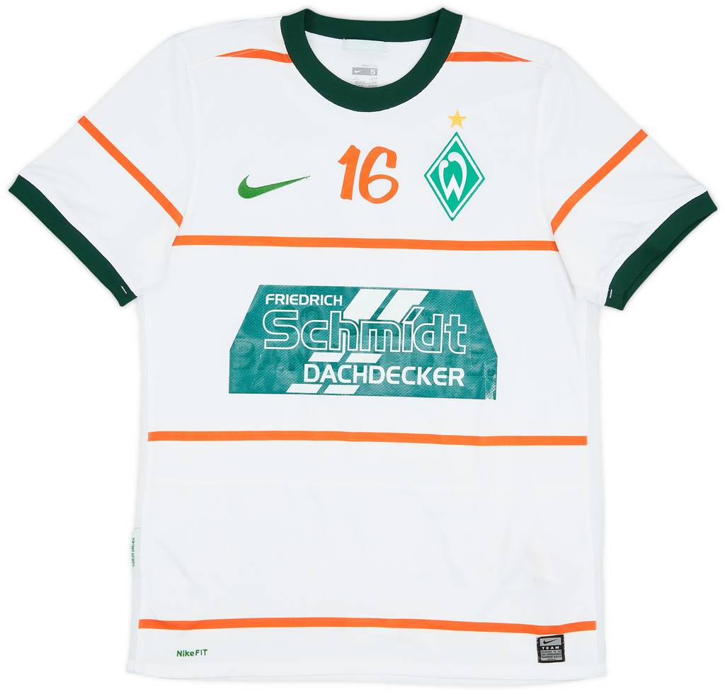 2009-10 Werder Bremen Youth Away Shirt #16 - 7/10 - (S)