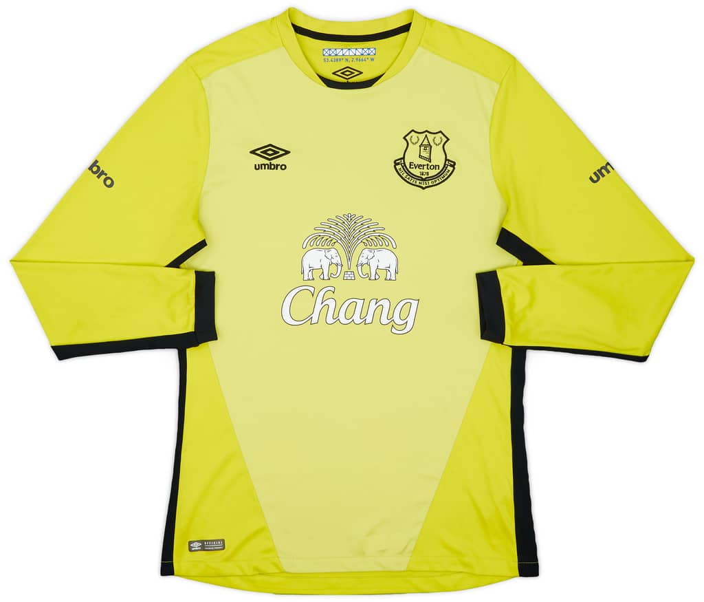 2016-17 Everton GK Shirt - 8/10 - (M)