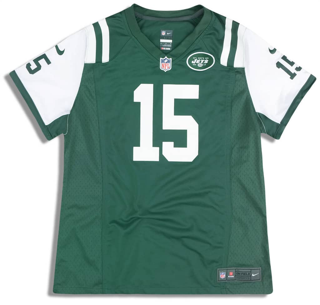 2012 New York Jets Tebow #15 Nike Game Jersey (Home) Womens (XXL)