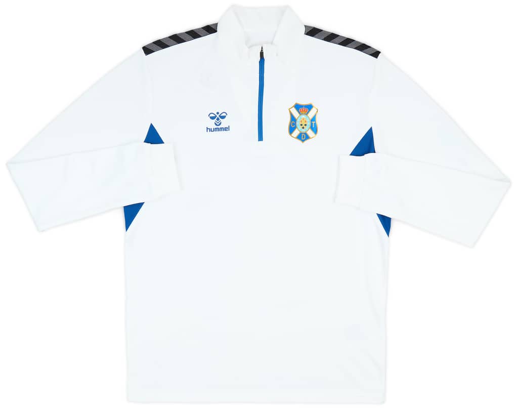 2024-25 Tenerife Hummel 1/4 Zip Training Sweat Top