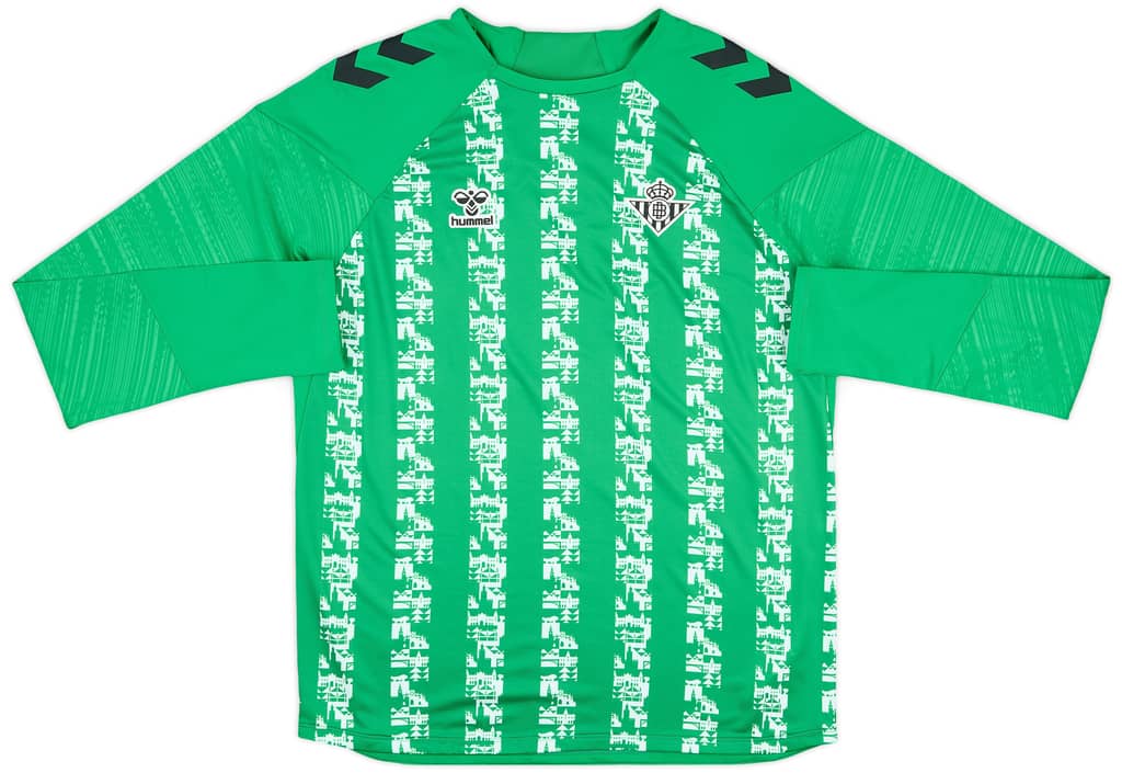 2024-25 Real Betis Hummel Pre-Match Sweat Top