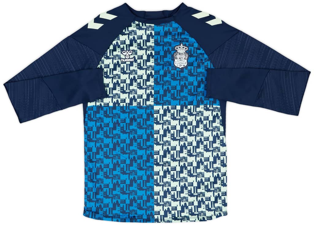 2024-25 Las Palmas Hummel Pre-Match Sweat Top