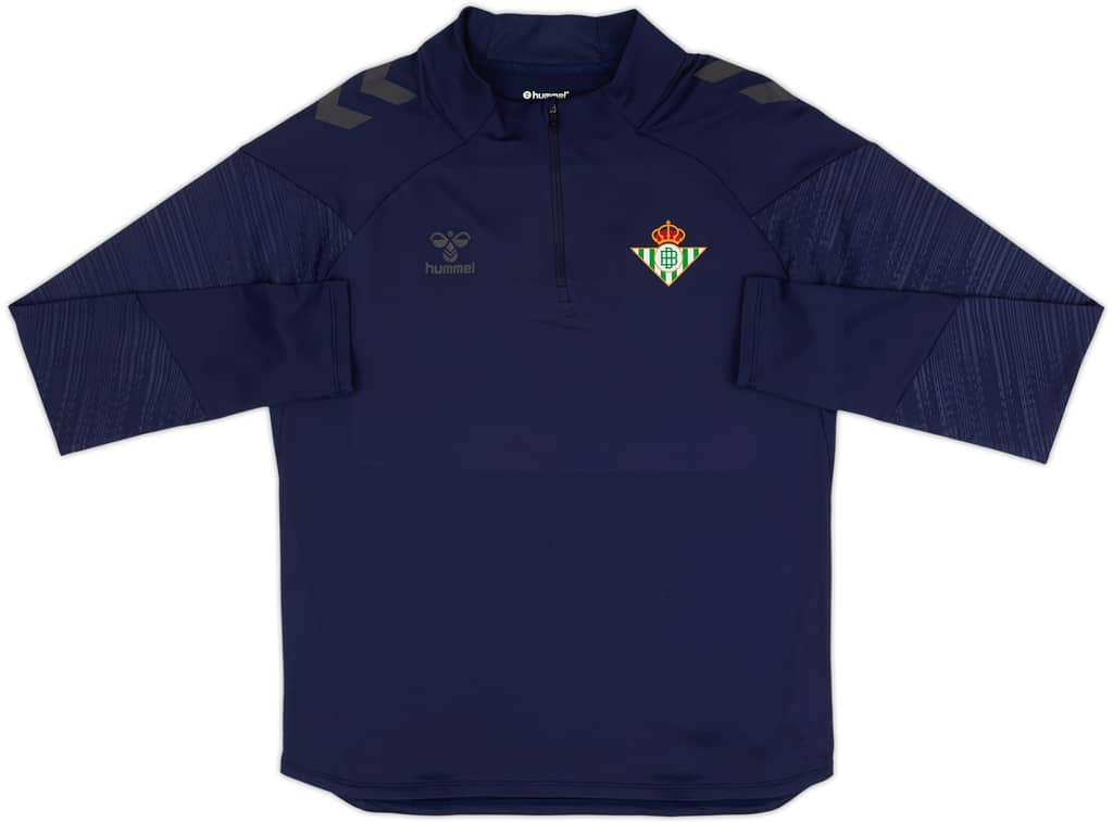2024-25 Real Betis Hummel 1/4 Zip Training Top (L)