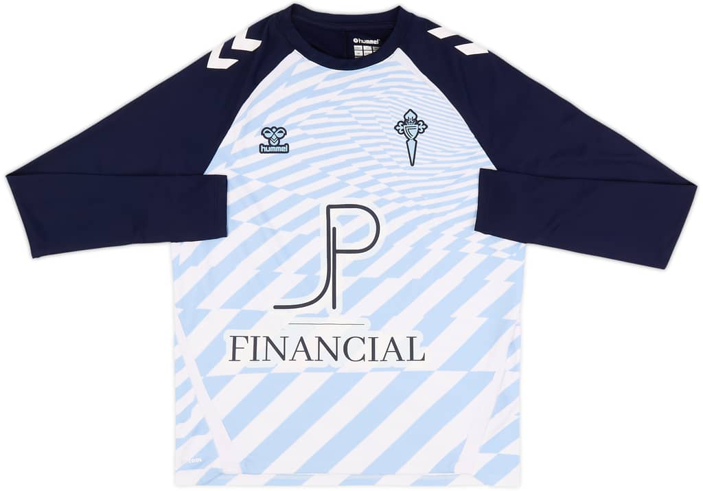 2025-26 Celta Vigo Hummel Pre-Match Warm Top (KIDS)