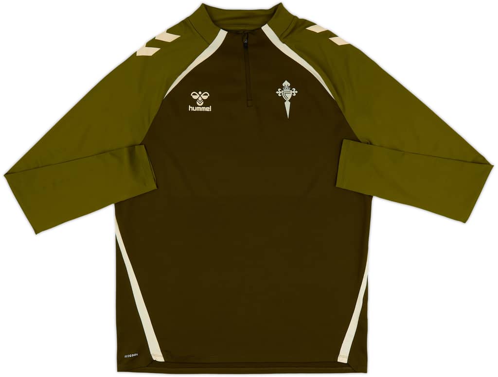 2025-26 Celta Vigo Hummel 1/4 Zip Top de entrenamiento
