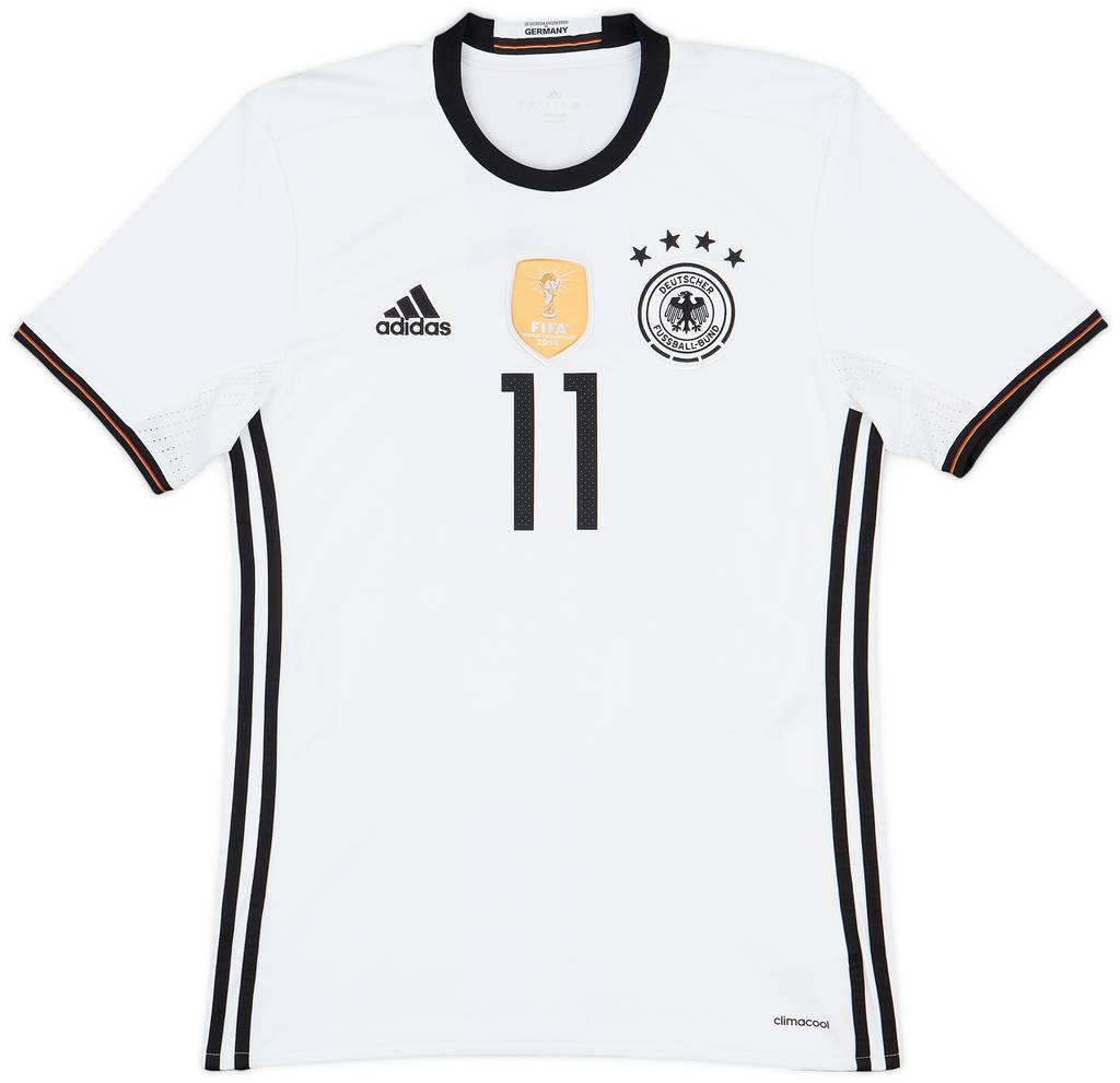 2015-16 Germany Home Shirt Draxler #11 - 10/10 - (S)
