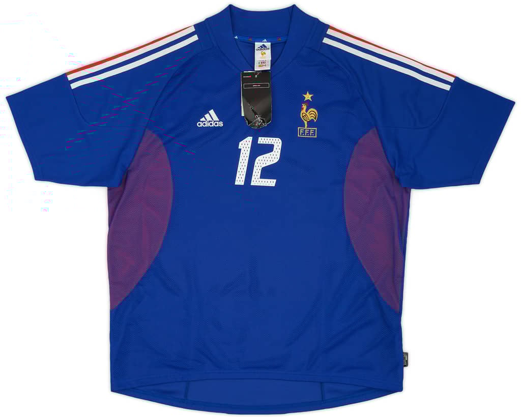 2002-04 France Home Shirt Henry #12 (XL)