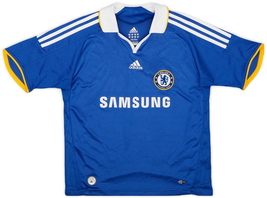 2008-09 Chelsea Home Shirt - 8/10 - (M.Boys)
