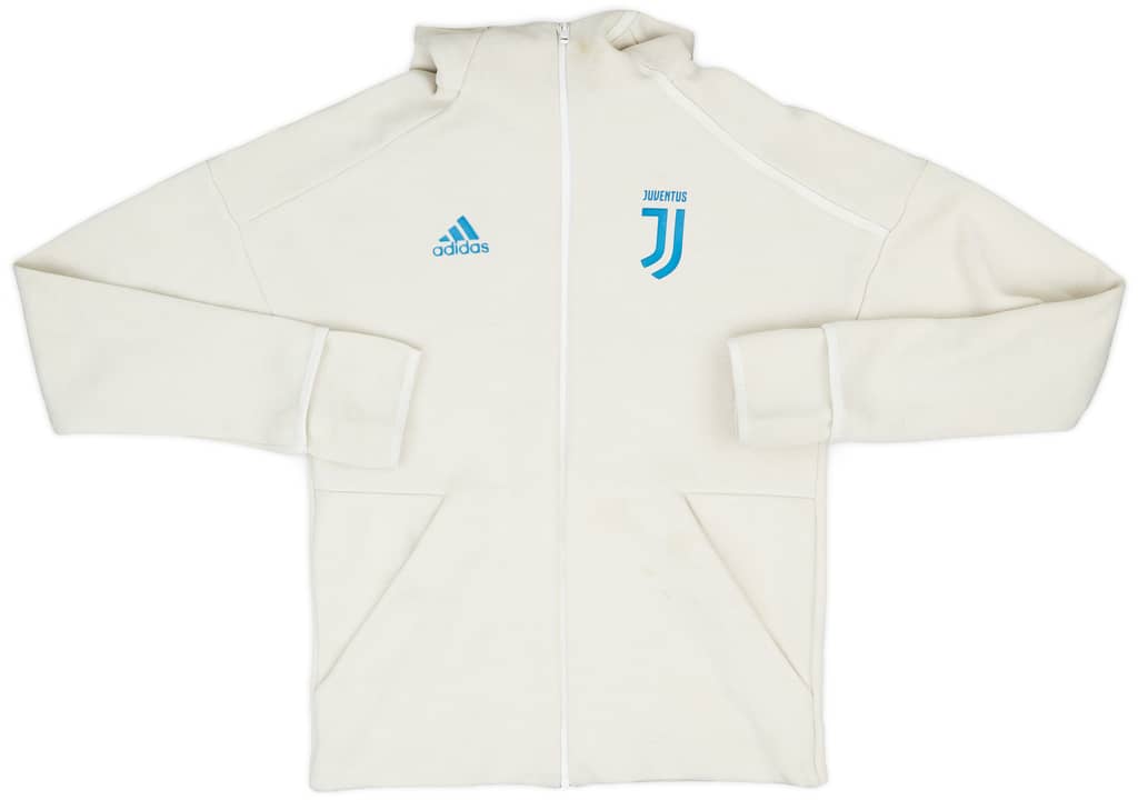 2019-20 Juventus adidas Hooded Track Jacket - 6/10 - (S)