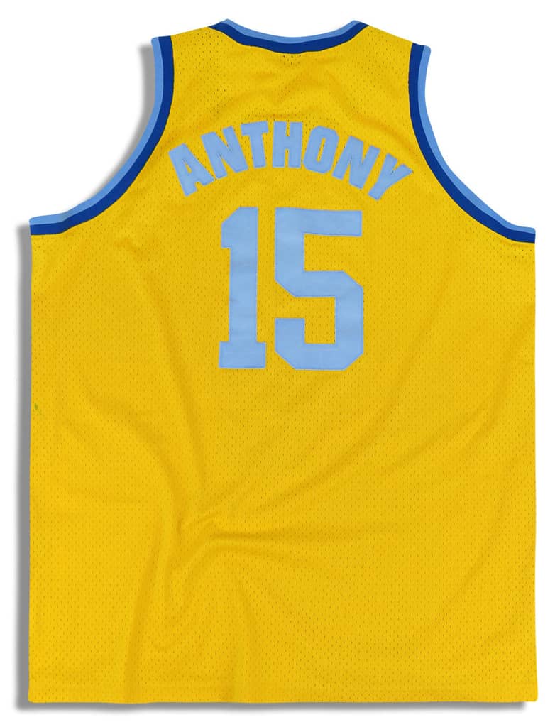 1976 Denver Nuggets Anthony #15 Nike Rewind Swingman Jersey (Alternate) XL