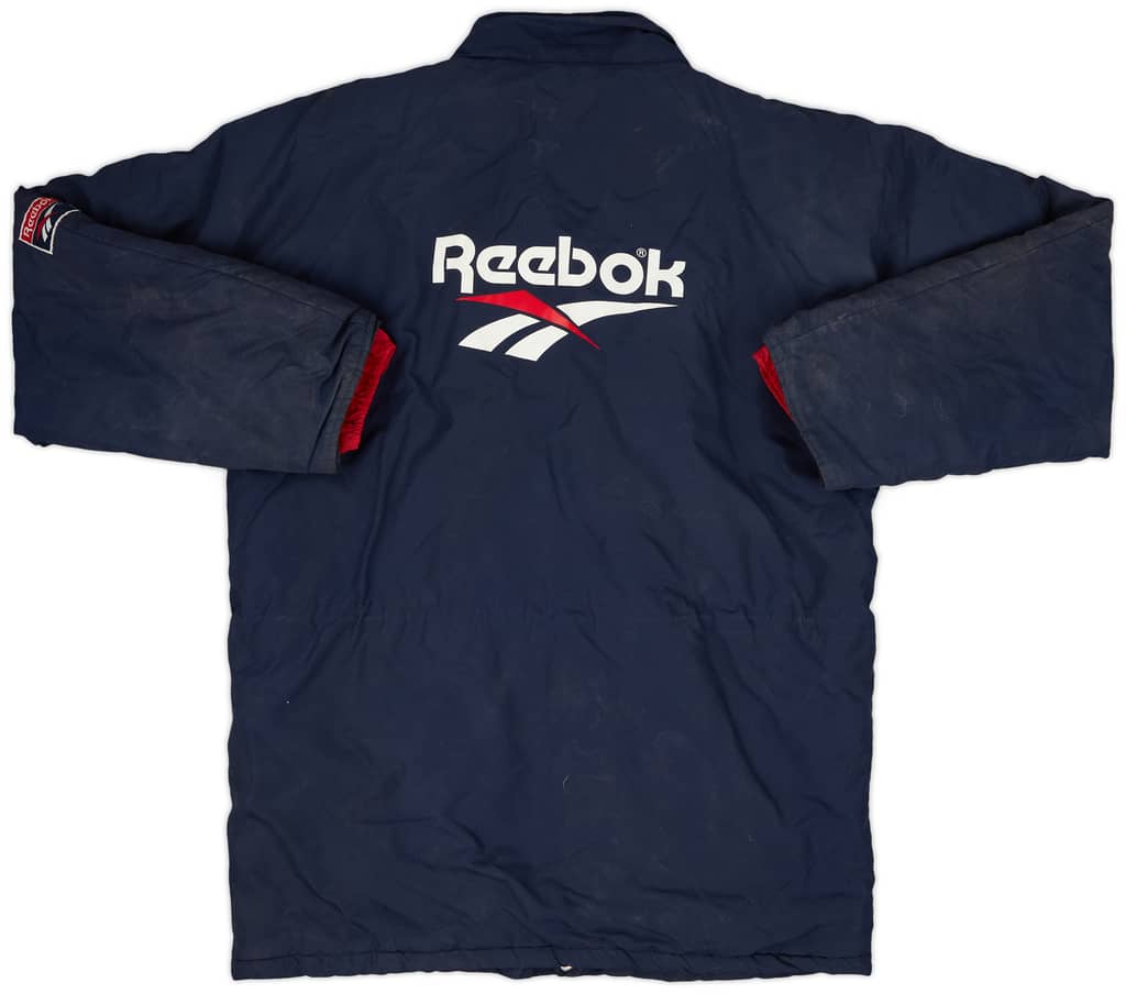 1990s Reebok Template Hooded Rain Jacket - 7/10 - (M)