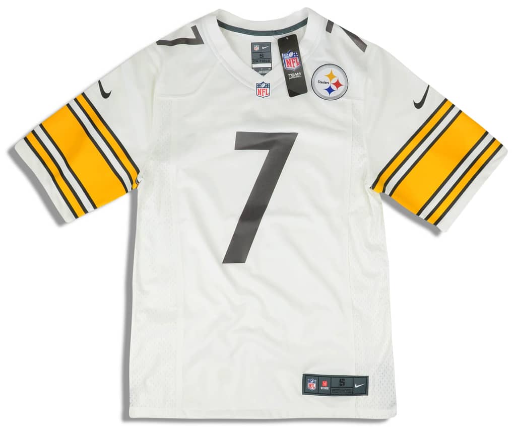 2018 Pittsburgh Steelers Roethlisberger #7 Nike Game Jersey (Away) S - W/Tags