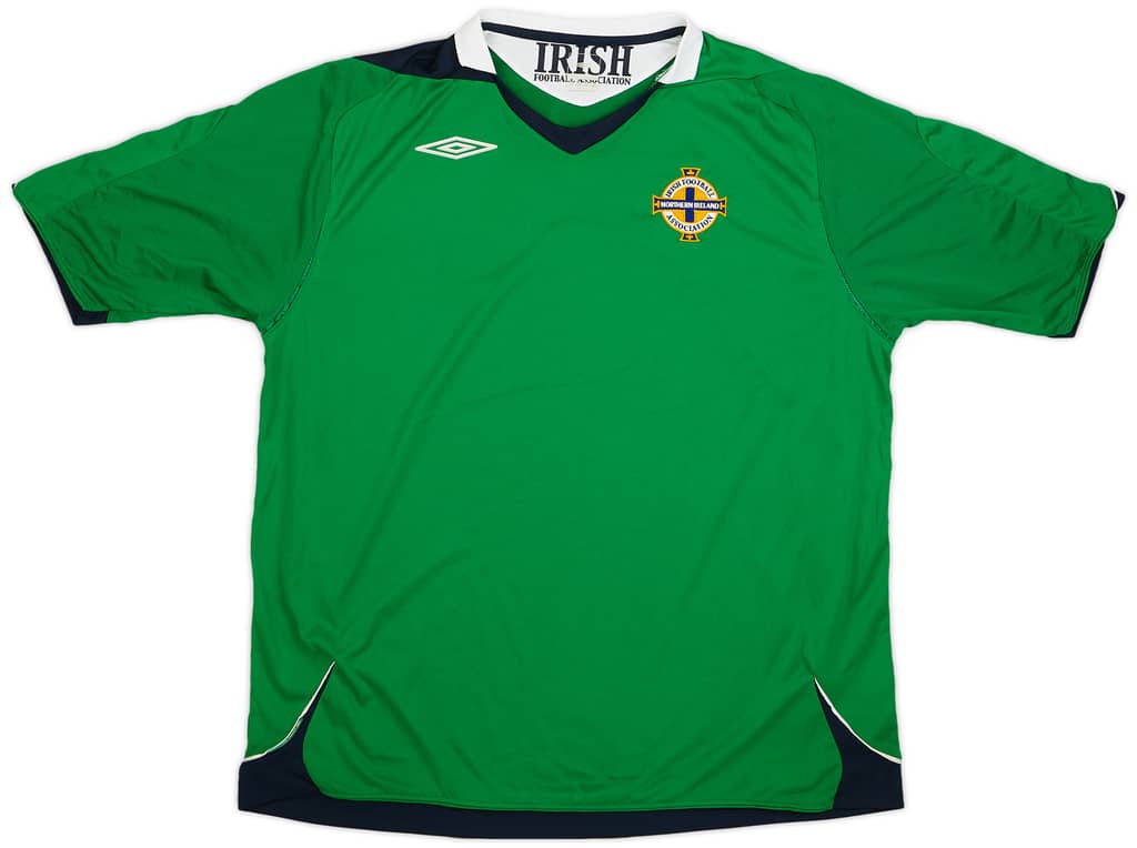 2006-08 Northern Ireland Home Shirt - 9/10 - (XXL)