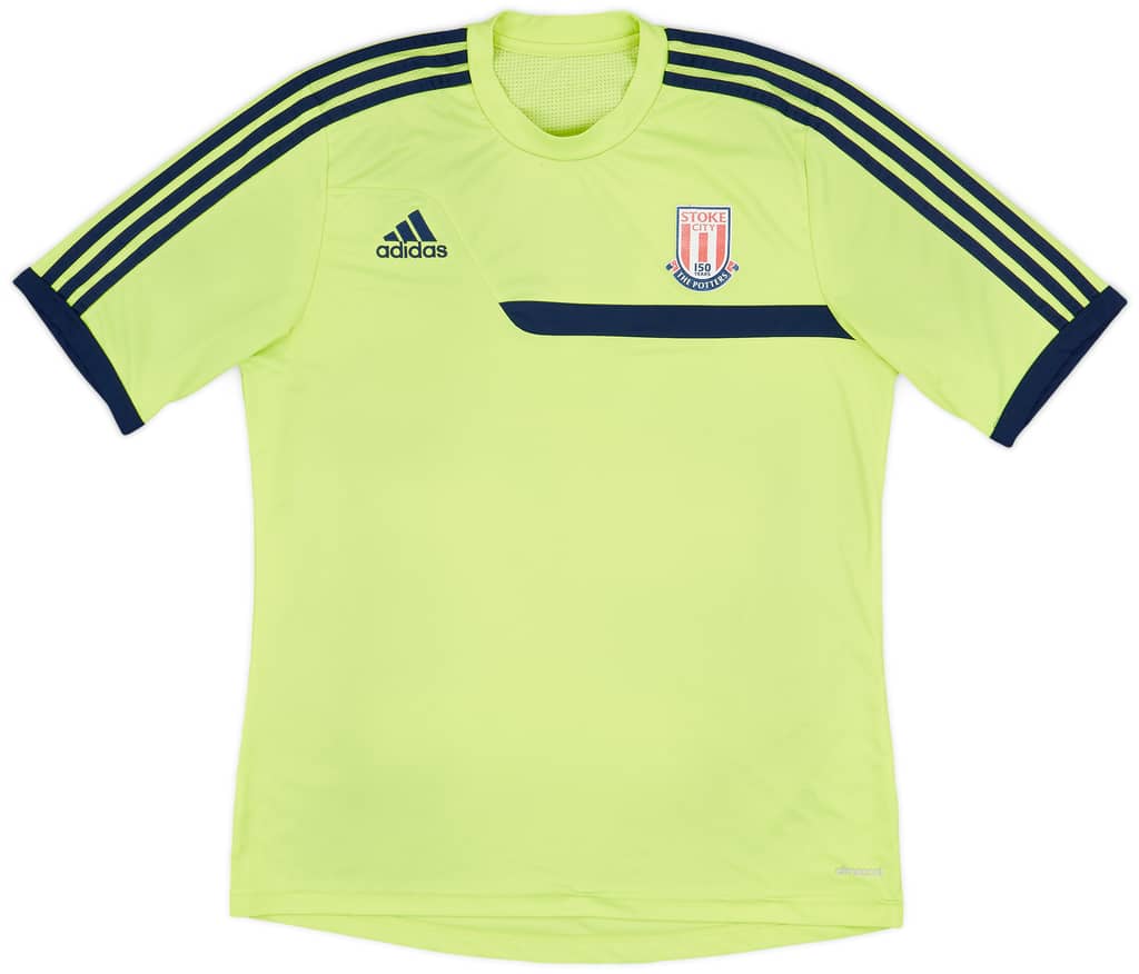 2013-14 Stoke City adidas Training Shirt - 7/10 - (L)