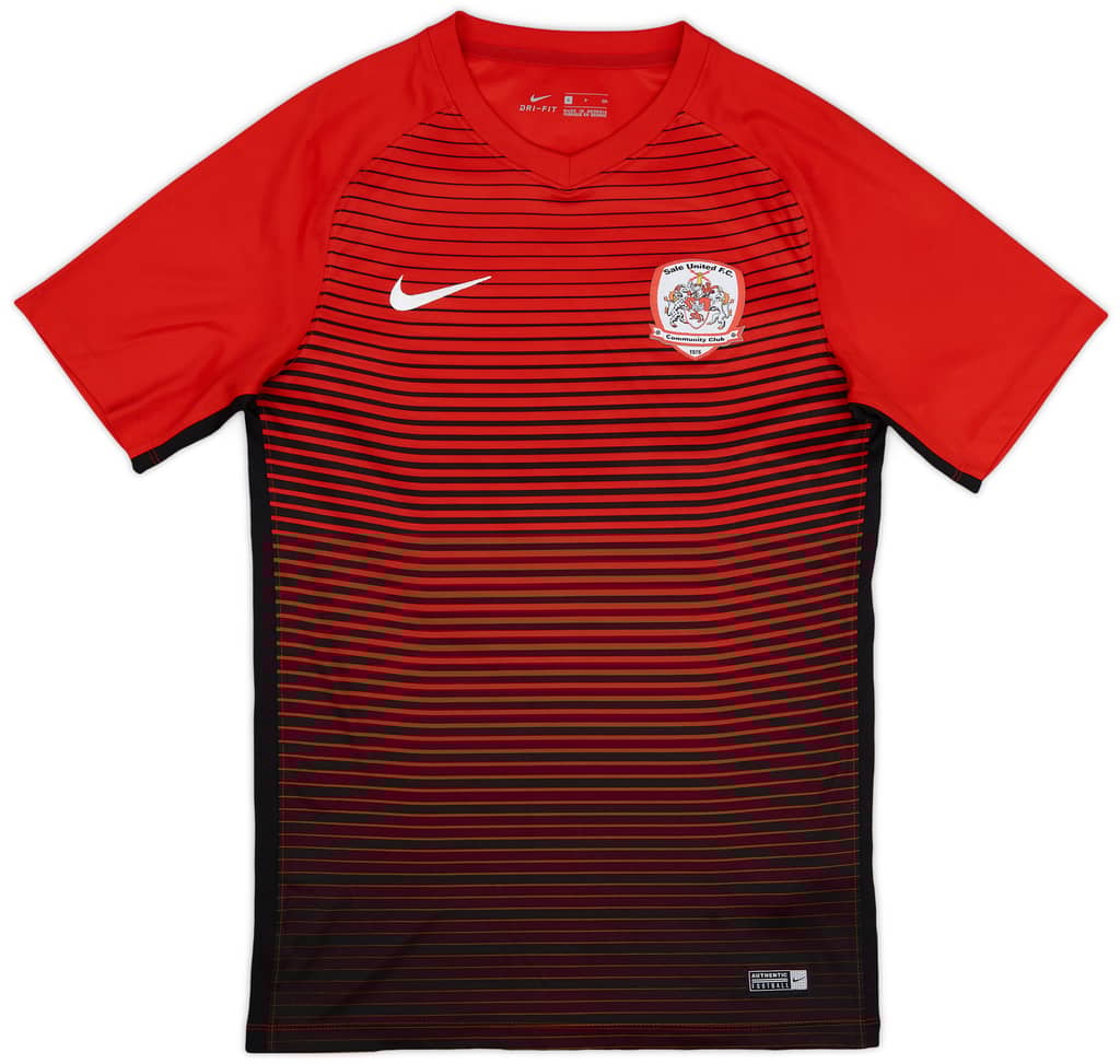 2017-18 Sale United Home Shirt #4 - 9/10 - (S)