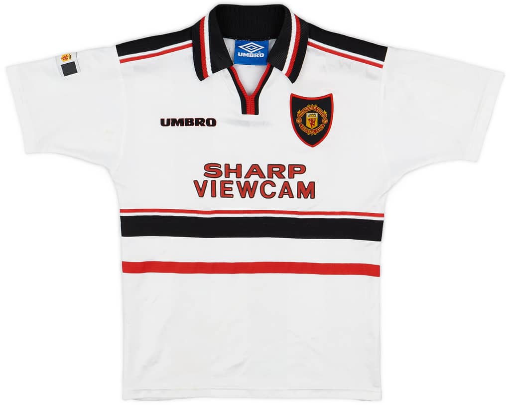 1997-99 Manchester United Away Shirt - 7/10 - (S.Boys)