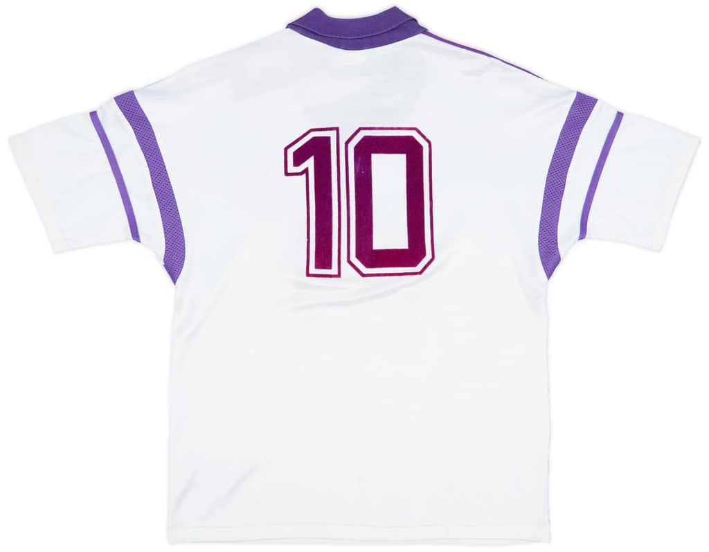 1988-90 Anderlecht Match Issue Home Shirt #10 (Ukkonen)