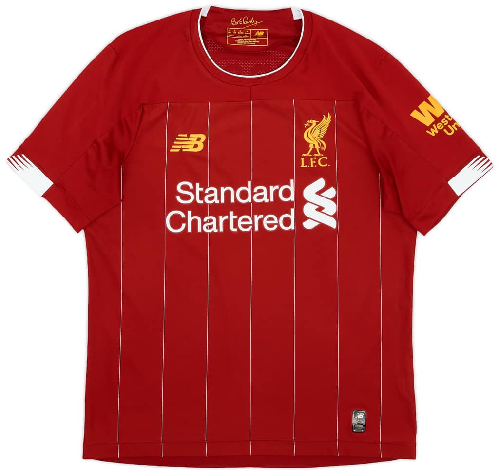 2019-20 Liverpool Home Shirt Virgil #4 - 8/10 - (S)