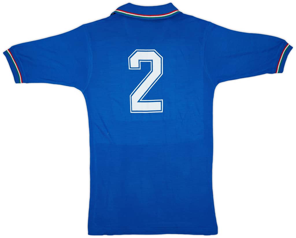 1986-90 Italy Home Shirt #2 - 9/10 - (M)