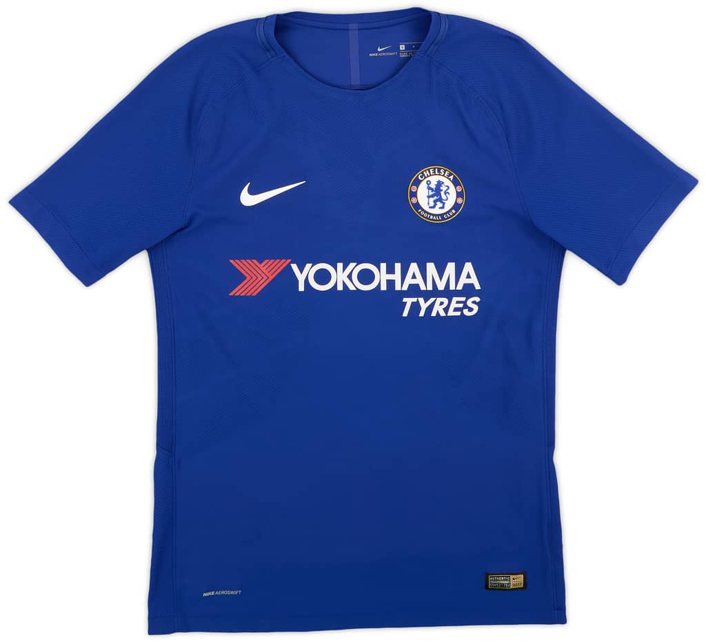 2017-18 Chelsea Authentic Home Shirt Kante #7 - 8/10 - (S)