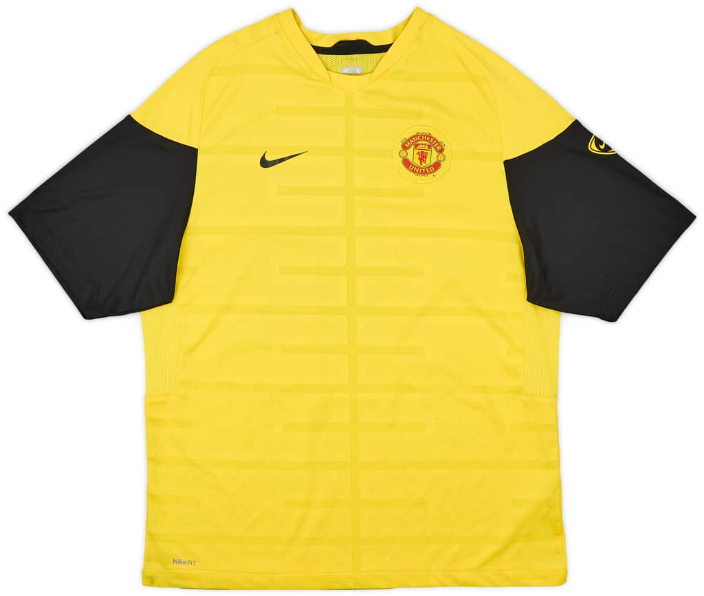 2009-10 Manchester United Nike Training Shirt - 8/10 - (L)
