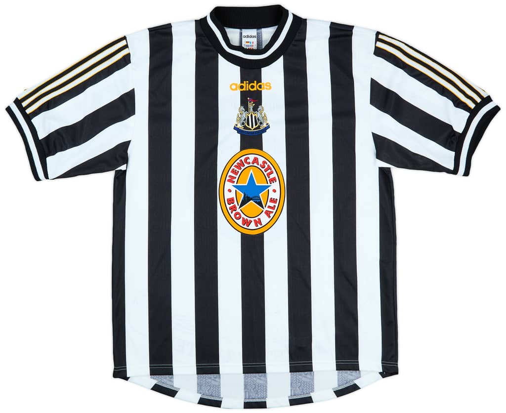 1997-99 Newcastle Home Shirt Shearer #9 - 8/10 - (L)
