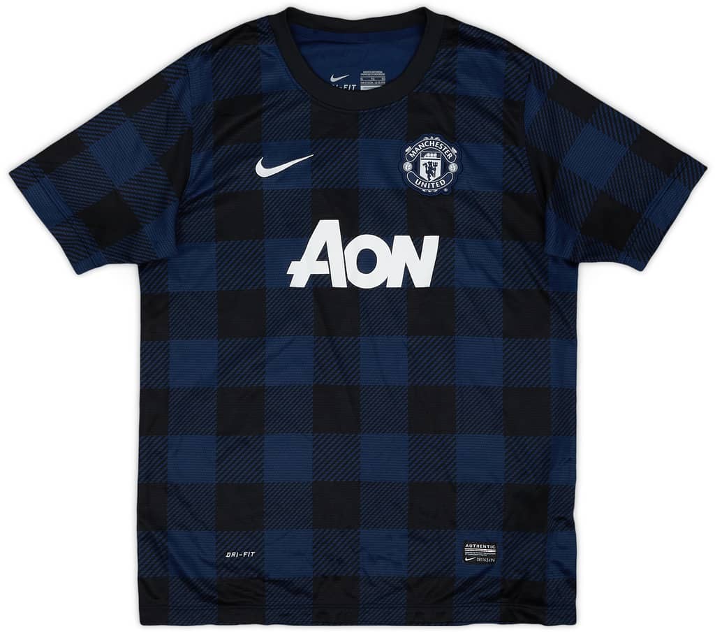 2013-14 Manchester United Away Shirt - 9/10 - (XL.Boys)
