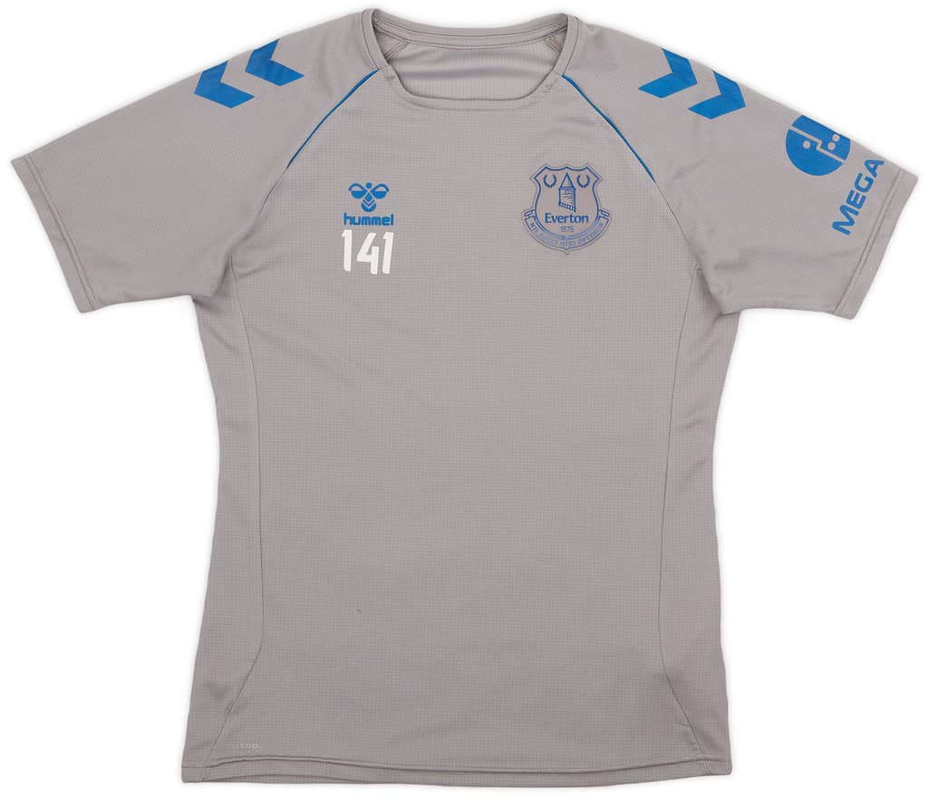 2020-21 Everton Hummel Player Issue Training Shirt #141 - 8/10 - (S)