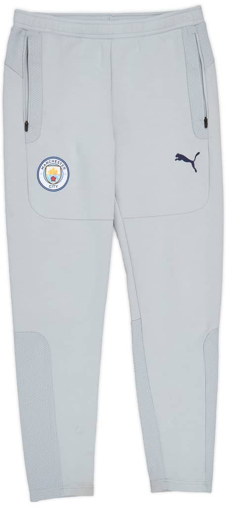 2021-22 Manchester City Puma Track Pants/Bottoms - 7/10 - (L)