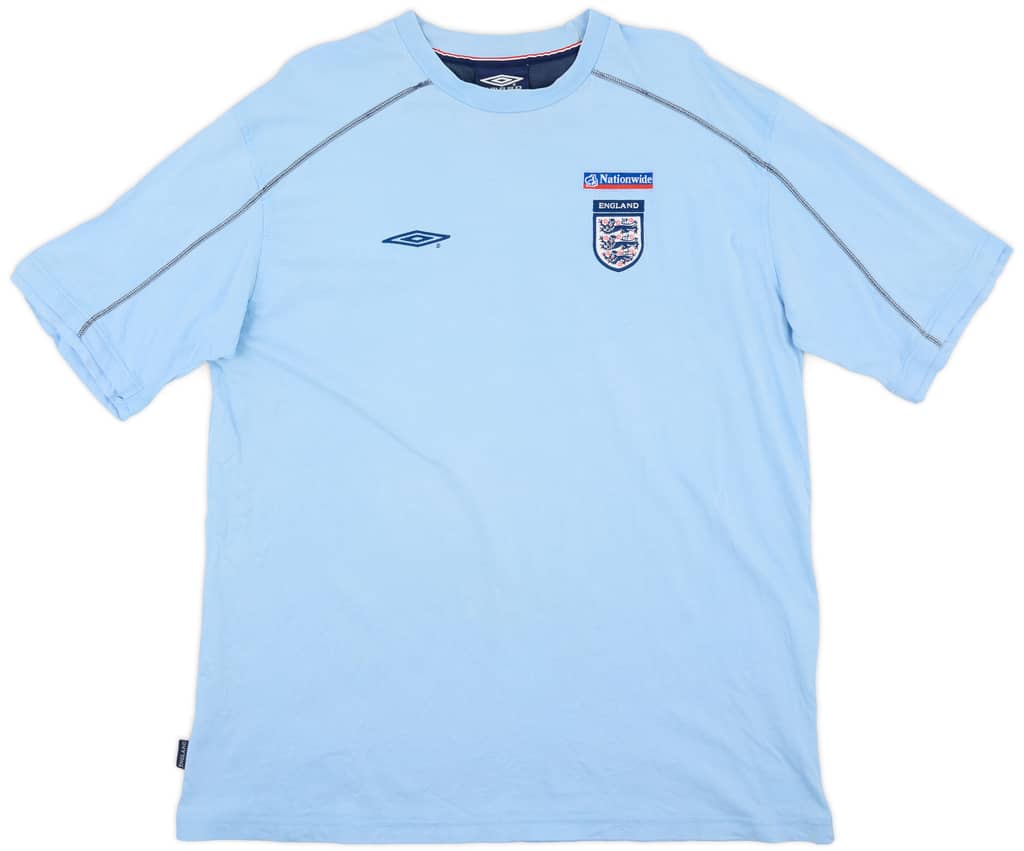 2002-03 England Umbro Training Shirt - 8/10 - (XXL)