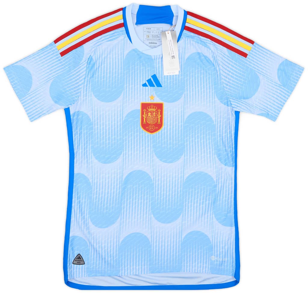 2022-23 Spain Authentic Away Shirt