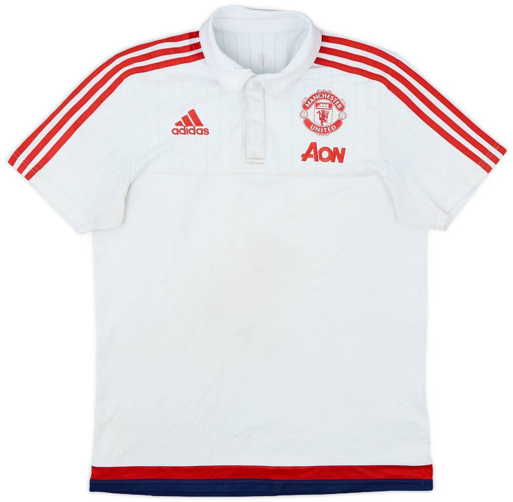 2018-19 Manchester United adidas Polo Shirt - 5/10 - (M)