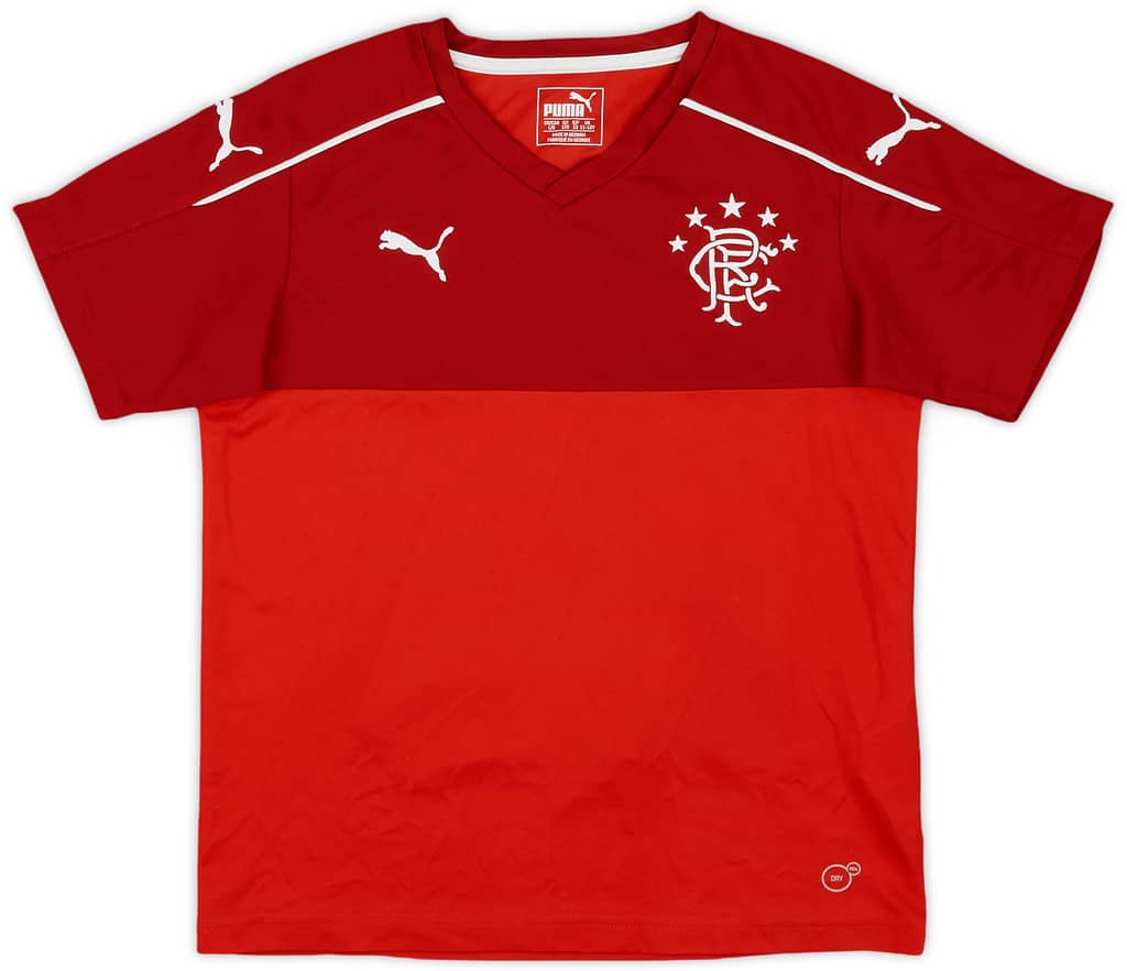 2017-18 Rangers Away Shirt Cummings #26 - 9/10 - (M.Boys)