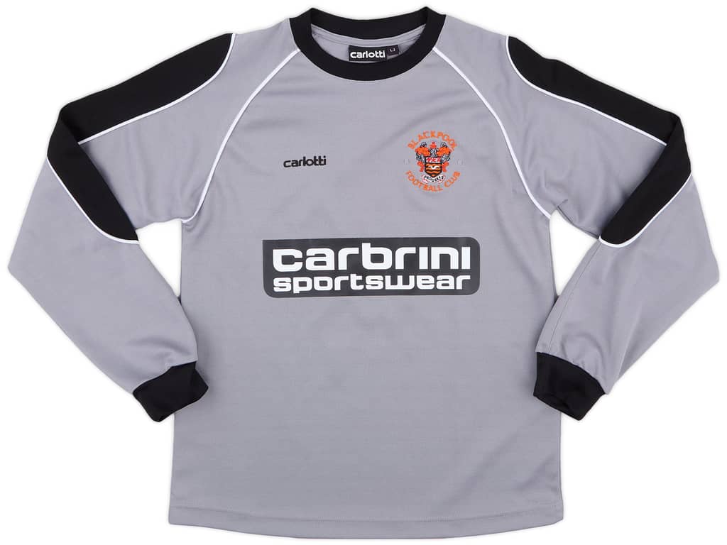2008-09 Blackpool GK Shirt - 9/10 - (L.Boys)