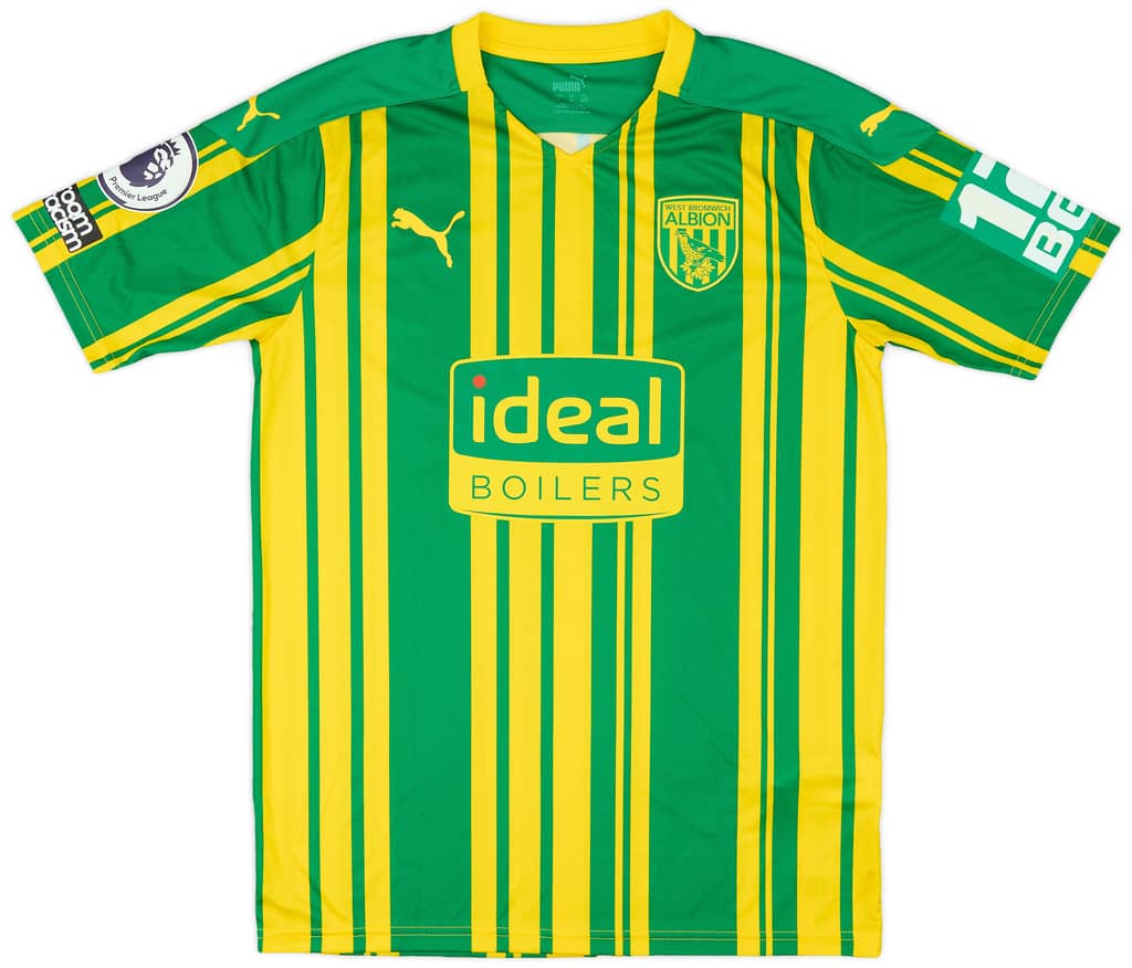 2020-21 West Brom Match Issue Away Shirt Robson-Kanu #4