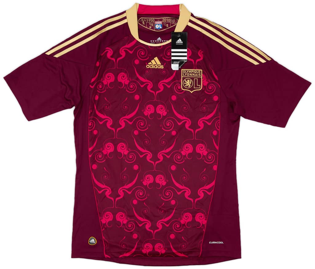 2010-11 Lyon Away Shirt Lisandro #9 (M)