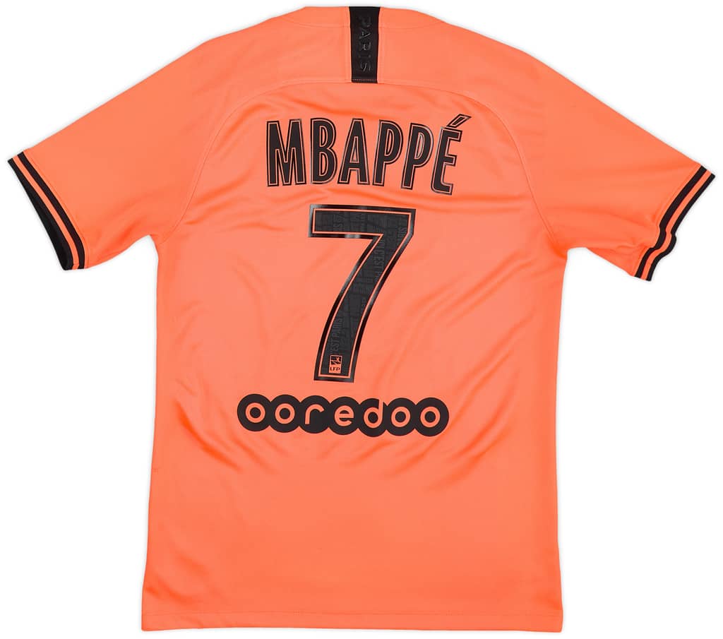2019-20 Paris Saint-Germain Away Shirt Mbappe #7 - 9/10 - (S)