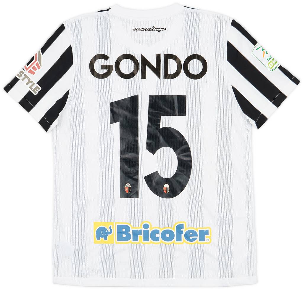 2022-23 Ascoli Home Shirt Gondo #15 - 9/10 - (L)