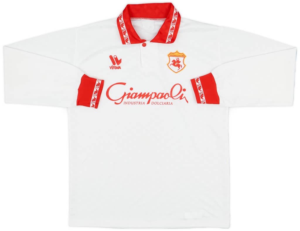 1995-96 Ancona Away L/S Shirt - 9/10 - (M)