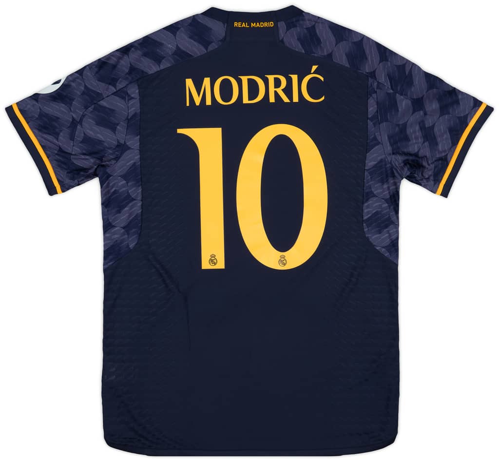 2023-24 Real Madrid Authentic Away CL Shirt Modric #10 (L)