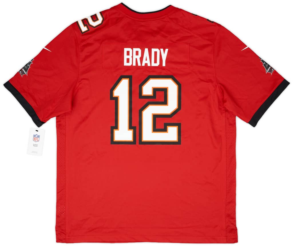 2020-22 Tampa Bay Buccaneers Brady #12 Nike Game Home Jersey (XL)